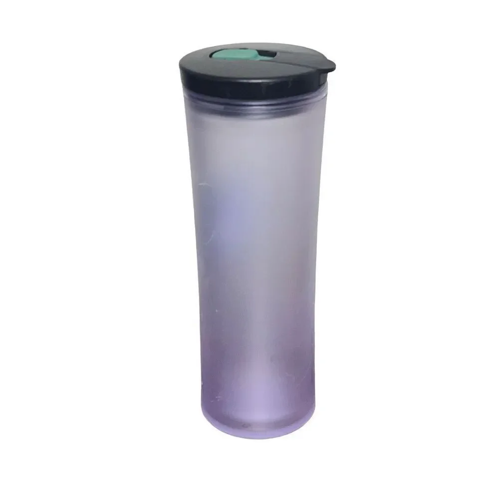 Starbucks Frosted 20oz Pop Top Cold Drink Tumbler Travel Cup